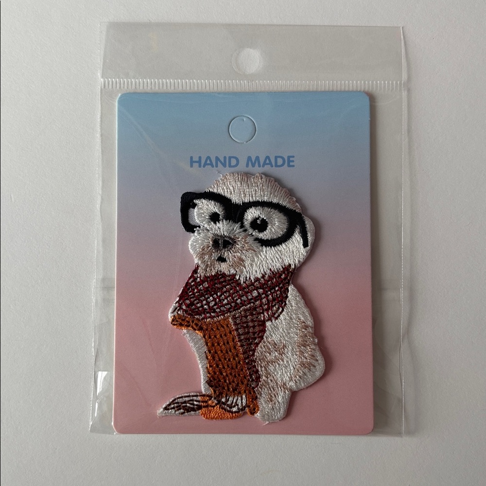 Rare 🦦 Sea Otter Embroidered Iron-On Patch 🐾